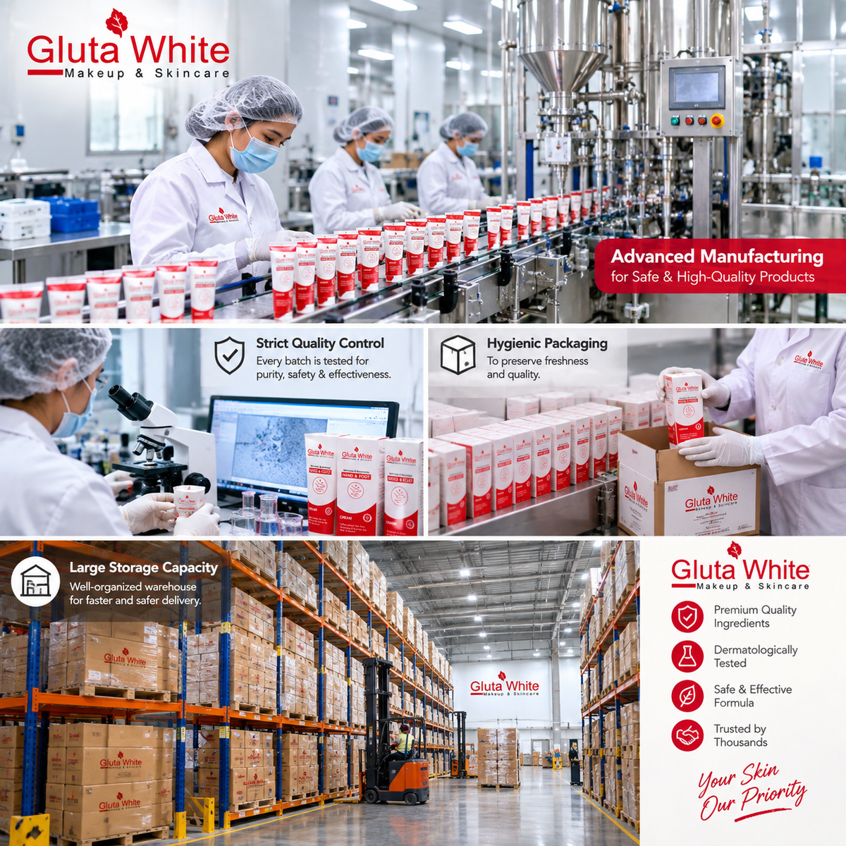 GlutaWhite Hand & Foot Cream 100ML