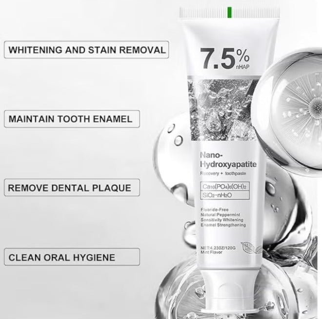 7.5% Hydroxyapatite Toothpaste Buy 1 Get 1 Free