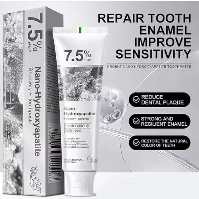 7.5% Hydroxyapatite Toothpaste Buy 1 Get 1 Free